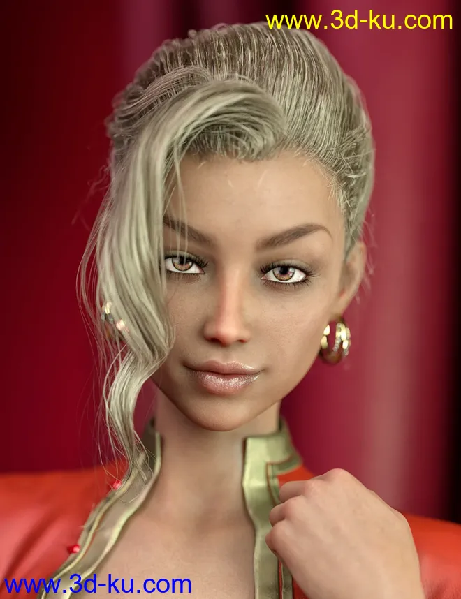 MR Luryana for Genesis 8 Female模型的图片1