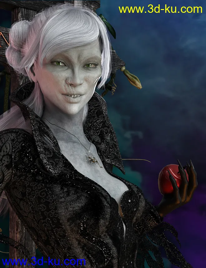 Mst Crypthea HD for Genesis 8 Female模型的图片1