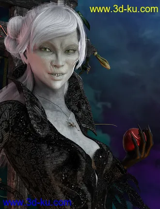 3D打印模型Mst Crypthea HD for Genesis 8 Female的图片