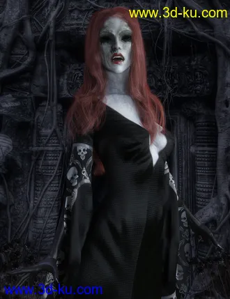 3D打印模型Mst Crypthea HD for Genesis 8 Female的图片