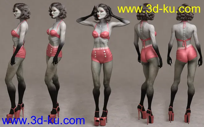 Mst Crypthea HD for Genesis 8 Female模型的图片5