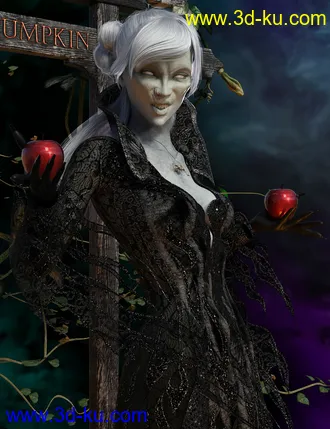 3D打印模型Mst Crypthea HD for Genesis 8 Female的图片