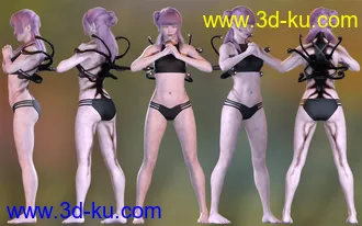 3D打印模型Mst Gazer Grrl HD for Genesis 8 Female的图片