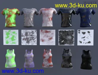 Mud and Mud Wrestling Props for Genesis 8 and 8.1模型的图片12
