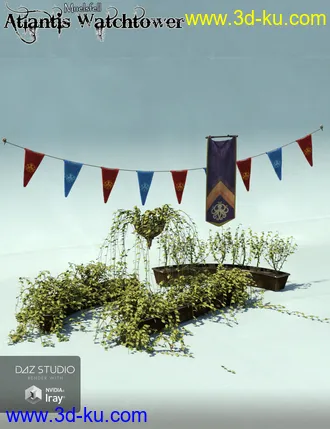 3D打印模型Muelsfell Atlantis Coastal Watchtower的图片