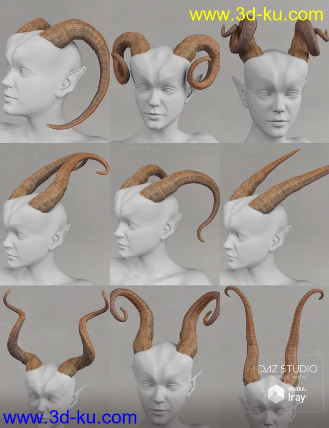 Muelsfell Halfblood Anashia HD for Genesis 8 Female模型的图片10