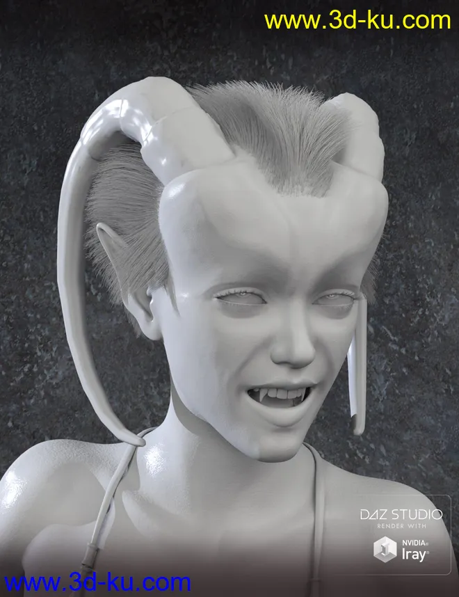 Muelsfell Halfblood Anashia HD for Genesis 8 Female模型的图片12