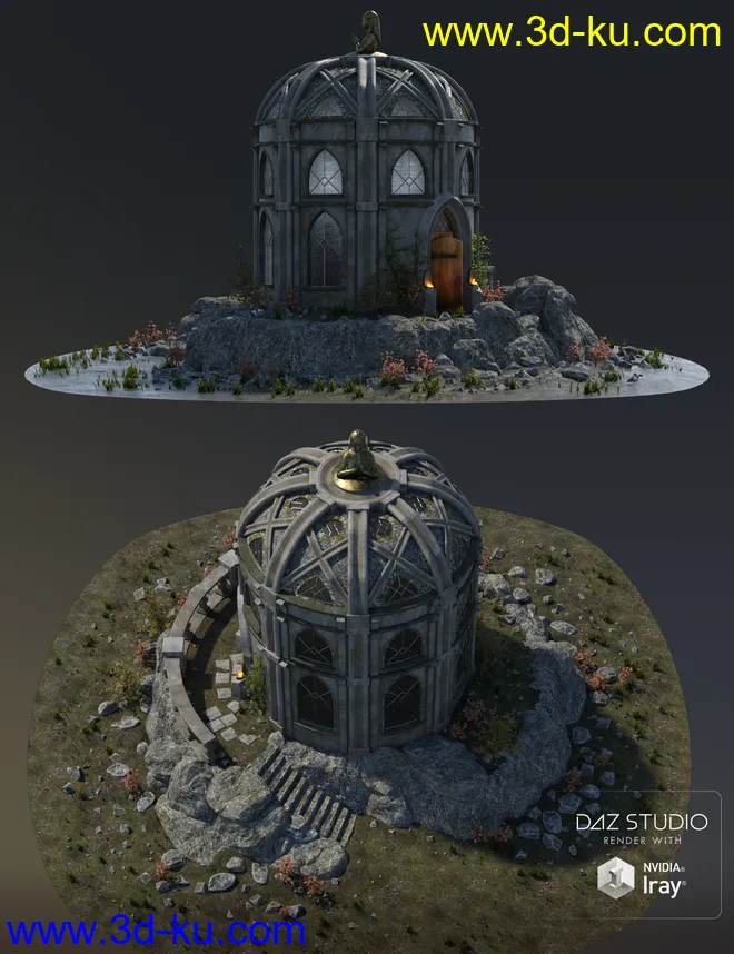 Muelsfell Modular Elven Sanctuary模型的图片4