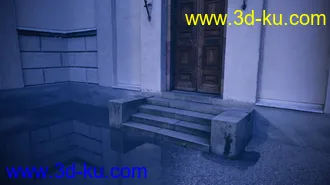 3D打印模型Museum Side Entrance - Photo Scanned Scene的图片
