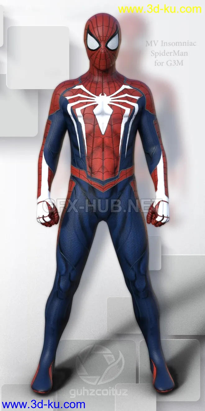 MV Insomniac SpiderMan for G3M模型的图片1