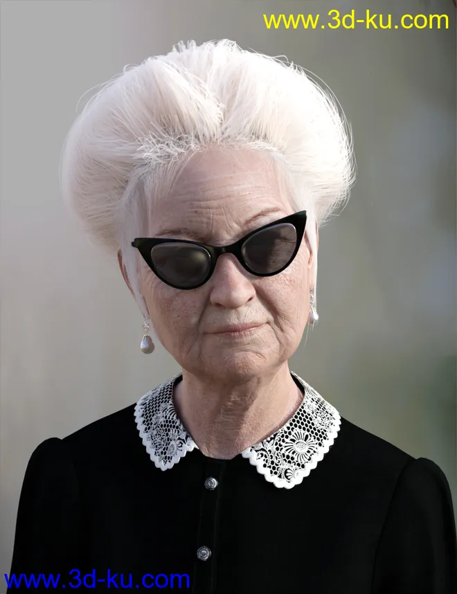 My Edwardian Hair for Genesis 8 Female(s)模型的图片10