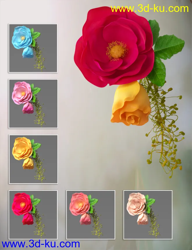 My Edwardian Hair for Genesis 8 Female(s)模型的图片12