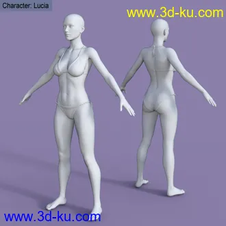3D打印模型My Shapes for Genesis 8 Female的图片