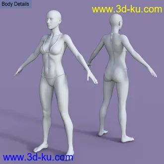 3D打印模型My Shapes for Genesis 8 Female的图片