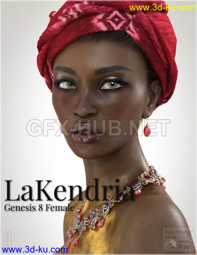 MYKT LaKendria for Genesis 8 Female模型的图片1