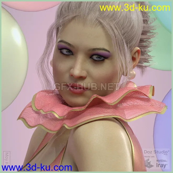 MYKT Nyoko for Genesis 8 Female模型的图片1