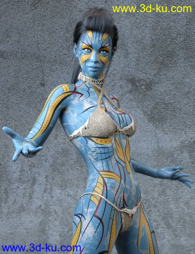 Nahrah for Genesis 8.1 Female模型的图片2