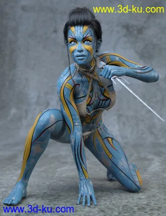 3D打印模型Nahrah for Genesis 8.1 Female的图片