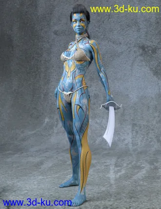 3D打印模型Nahrah for Genesis 8.1 Female的图片