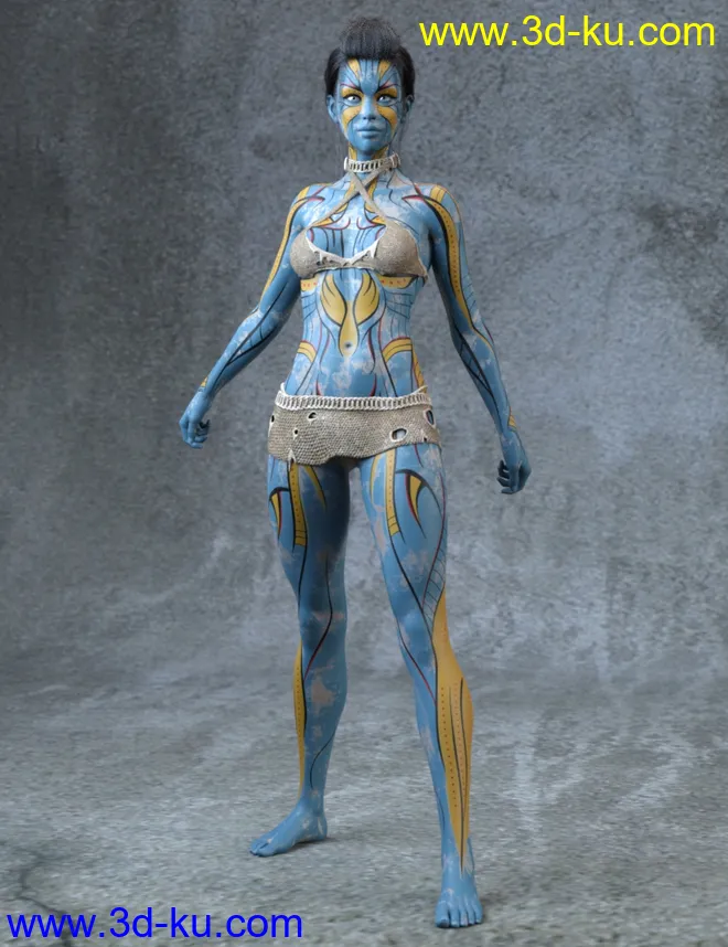 Nahrah for Genesis 8.1 Female模型的图片6