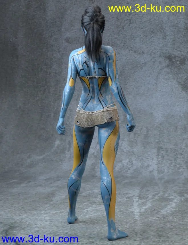 Nahrah for Genesis 8.1 Female模型的图片7