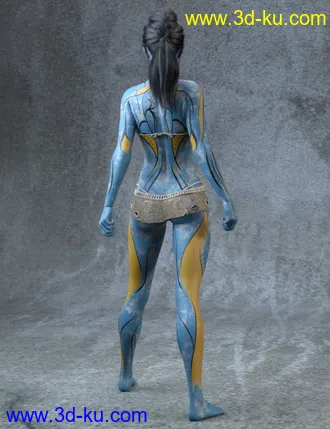 3D打印模型Nahrah for Genesis 8.1 Female的图片