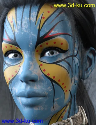 3D打印模型Nahrah for Genesis 8.1 Female的图片