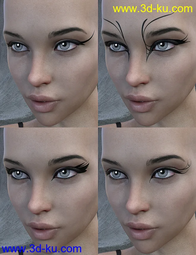 Nahrah for Genesis 8.1 Female模型的图片12