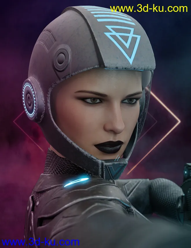 Nanosense Cyber Suit for Genesis 8 Female(s)模型的图片8