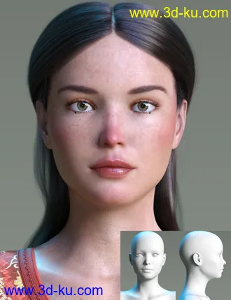 3D打印模型Natural Women and Morphs Addons for Genesis 8 Female的图片