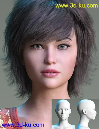 3D打印模型Natural Women and Morphs Addons for Genesis 8 Female的图片