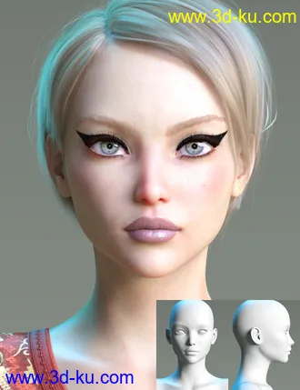 3D打印模型Natural Women and Morphs Addons for Genesis 8 Female的图片