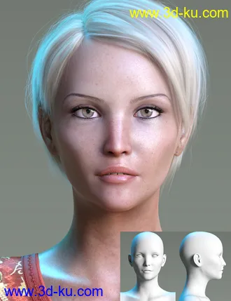 3D打印模型Natural Women and Morphs Addons for Genesis 8 Female的图片