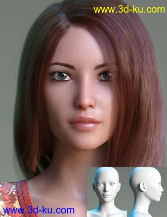 3D打印模型Natural Women and Morphs Addons for Genesis 8 Female的图片