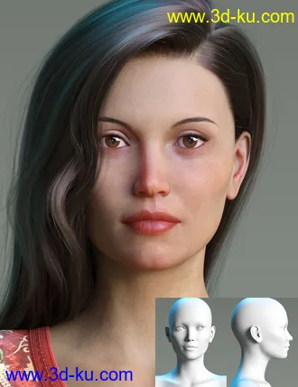 3D打印模型Natural Women and Morphs Addons for Genesis 8 Female的图片