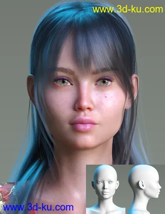 3D打印模型Natural Women and Morphs Addons for Genesis 8 Female的图片
