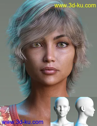 3D打印模型Natural Women and Morphs Addons for Genesis 8 Female的图片