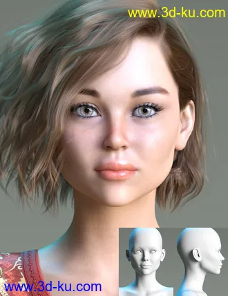 3D打印模型Natural Women and Morphs Addons for Genesis 8 Female的图片