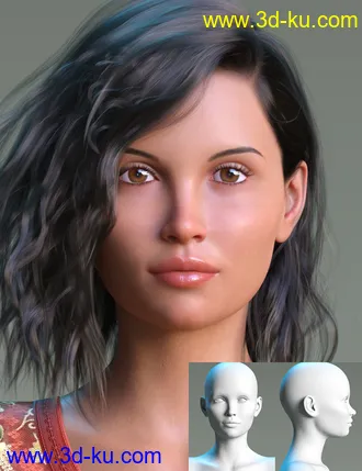 3D打印模型Natural Women and Morphs Addons for Genesis 8 Female的图片