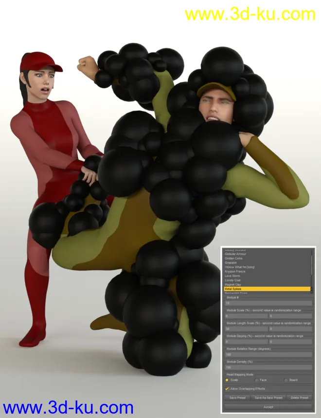 NebulaFX - Modular Effects for Genesis 8模型的图片1