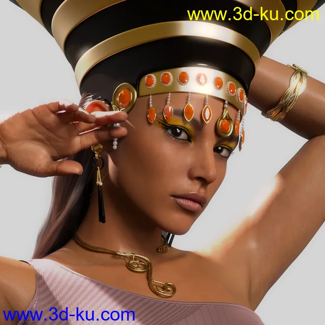 Nefeli HD for Genesis 8.1 Female模型的图片5