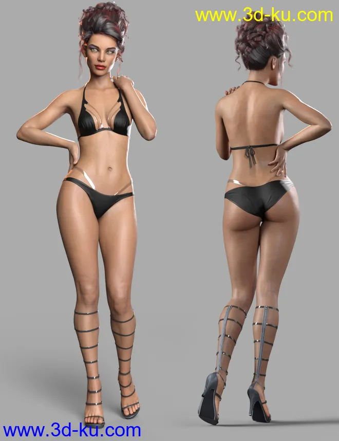 Nefeli HD for Genesis 8.1 Female模型的图片6