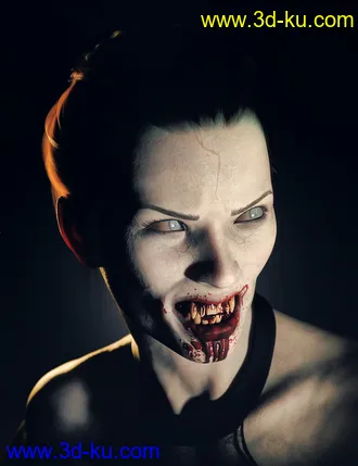 3D打印模型Neferata Vampire HD for Genesis 8.1 Female的图片