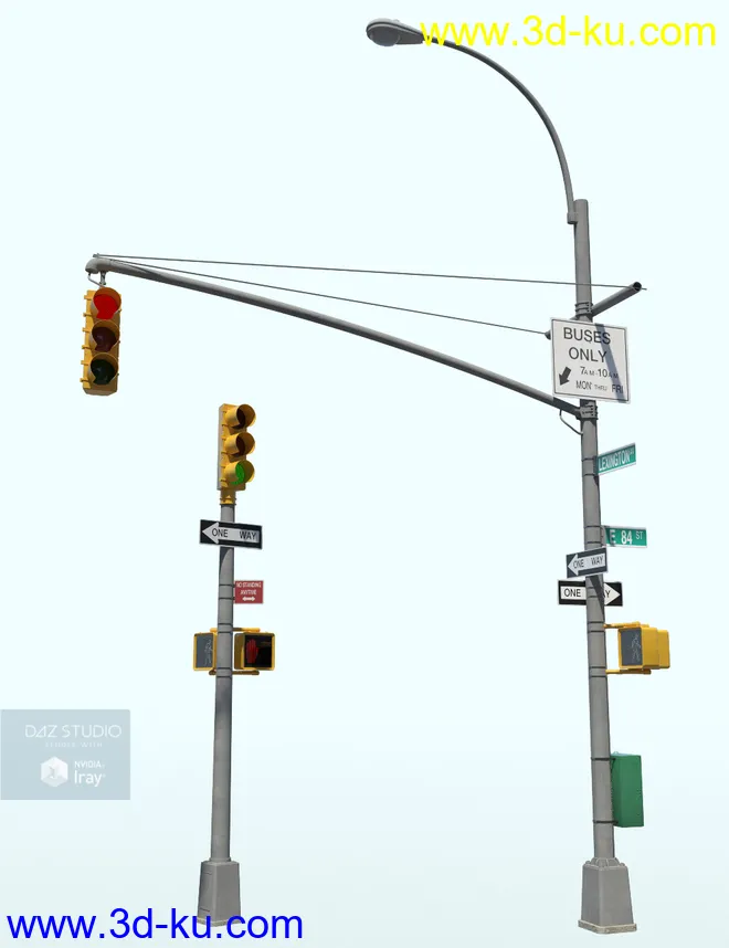 New York Street Lights模型的图片5