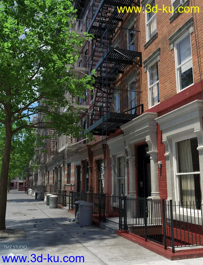 New York Tenements 2模型的图片1
