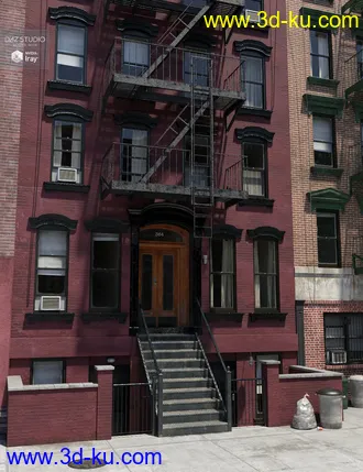 3D打印模型New York Tenements 2的图片