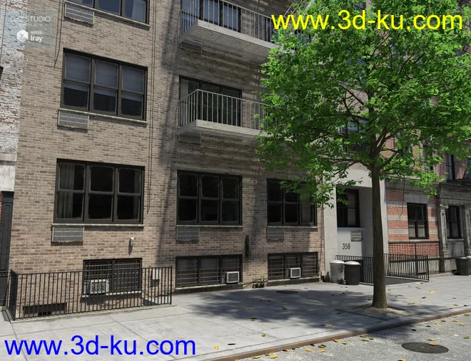 New York Tenements 2模型的图片4