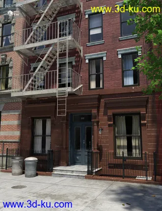 3D打印模型New York Tenements 2的图片