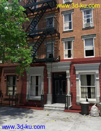 3D打印模型New York Tenements 2的图片