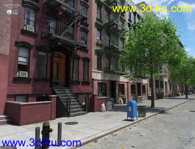 New York Tenements 2模型的图片9
